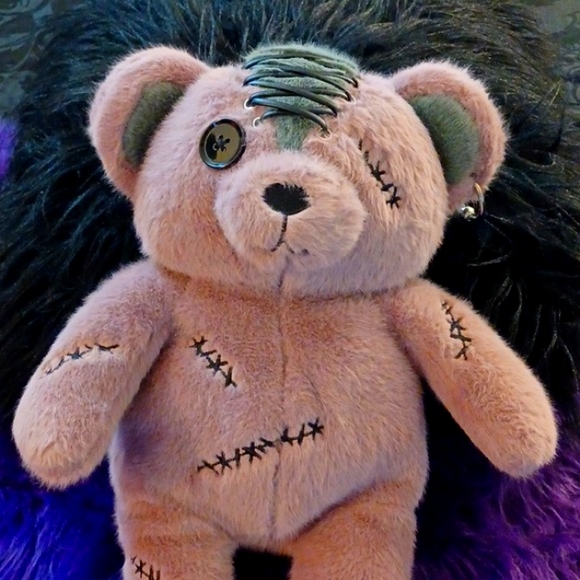 DOLLSKILL TRICKZ N TREATZ BEAR OF THE UNDEAD BACKPACK SUPER SOFT - Picture 2 of 15